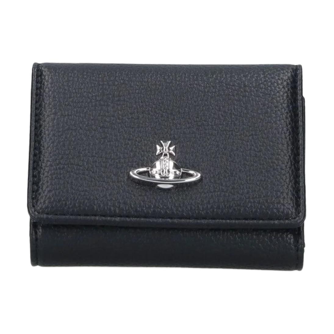 Vivienne Westwood Frame Saturn Logo Pebbled Design Polyurethane Wallet Small Women wallet Black 5115002MWS000D Basic Set (Bag)
Vivienne Westwood Frame Saturn Logo Pebbled Design Polyurethane Wallet Small Women wallet Black 5115002MWS000D Basic Set (Bag)