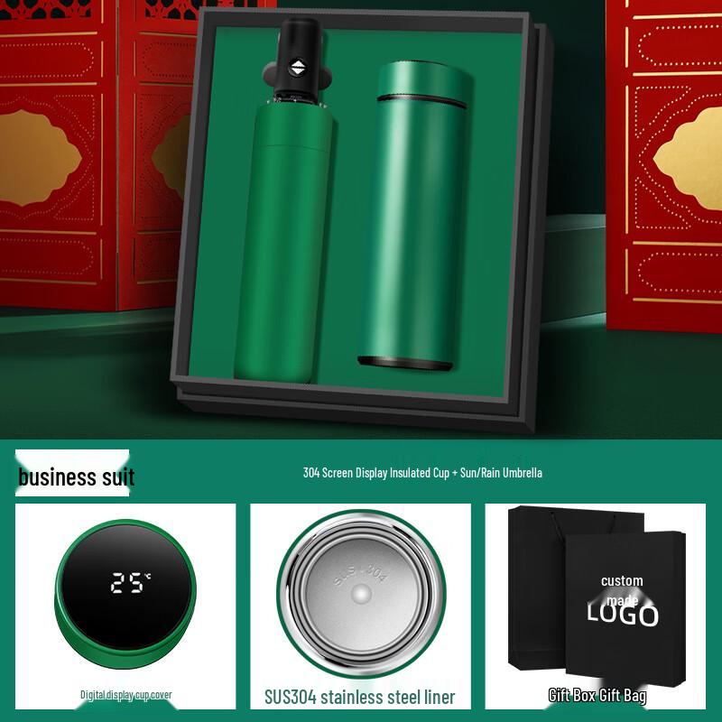 Smart Global Thermos Cup & Automatic Umbrella Gift Set
Smart Global Thermos Cup & Automatic Umbrella Gift Set