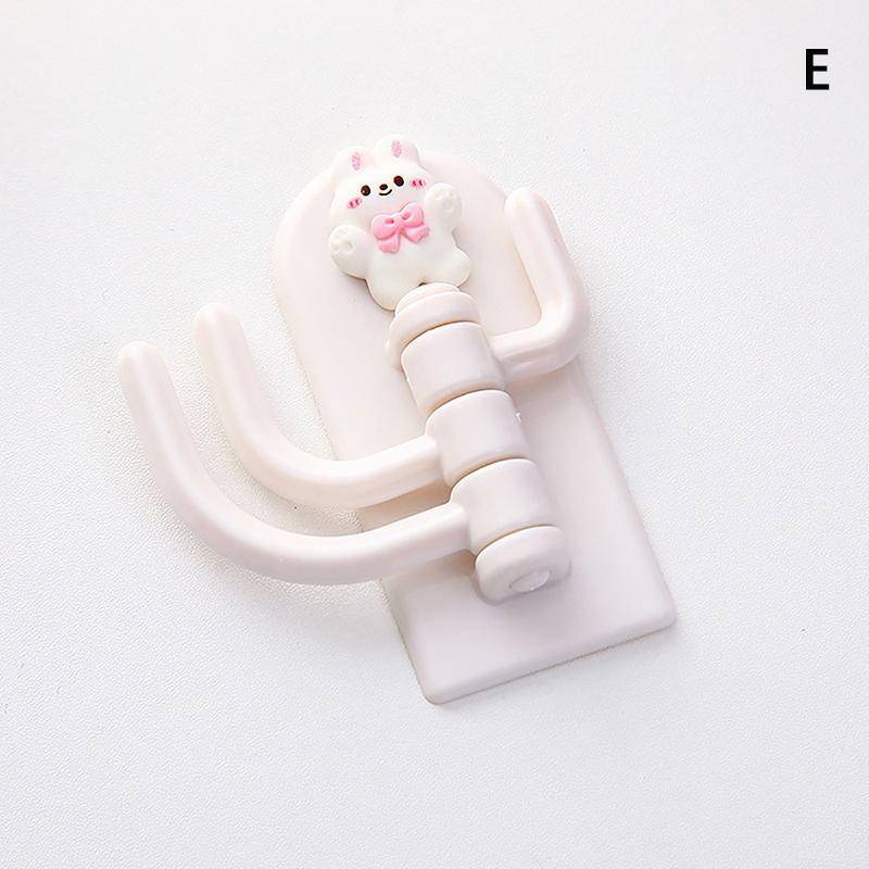 Вращающийся многоцелевой мультяшный крючок с тремя крючками, милый студенческий общежитие, не оставляющий следов, липкий крючок, настенный дверной крючок, инструмент
Вращающийся многоцелевой мультяшный крючок с тремя крючками, милый студенческий общежитие, не оставляющий следов, липкий крючок, настенный дверной крючок, инструмент