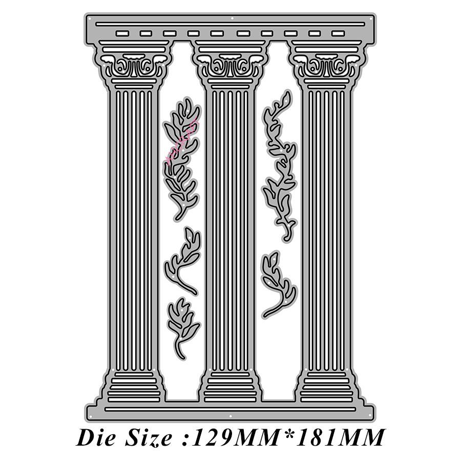 Roman Column Metal Steel Die-cutters DIY Cutting Dies, October 2024 129*181mm 55g/pc
Roman Column Metal Steel Die-cutters DIY Cutting Dies, October 2024 129*181mm 55g/pc