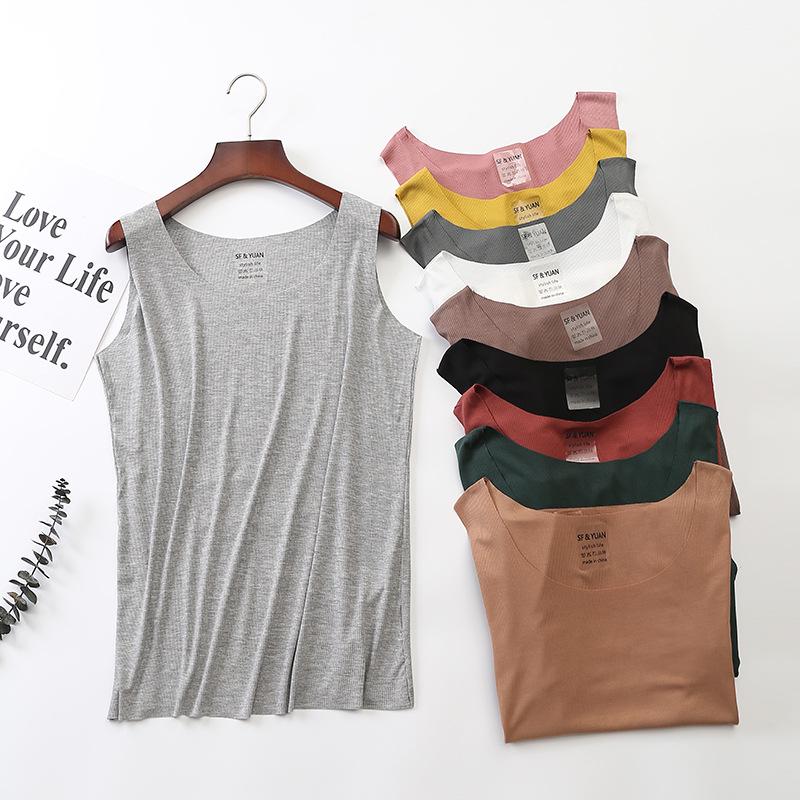 Women s Summer Modal Tank Top - Breathable, Sweat-Absorbent, Solid Color Camisole One Size
Women s Summer Modal Tank Top - Breathable, Sweat-Absorbent, Solid Color Camisole One Size