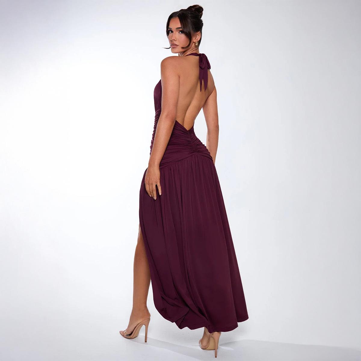 Di Yun Elegant Sexy Halter Neck Long Dress - European & American Style, Women s Clothing 2025 Autumn/Winter Collection Large вино красного
Di Yun Elegant Sexy Halter Neck Long Dress - European & American Style, Women s Clothing 2025 Autumn/Winter Collection Large вино красного