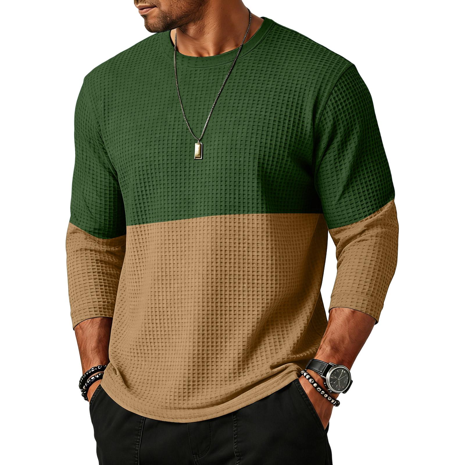 Mens Long Sleeve Crew Neck Knit Pullover Casual Loose Fit Lightweight Breathable Top for Everyday Wear XL
Mens Long Sleeve Crew Neck Knit Pullover Casual Loose Fit Lightweight Breathable Top for Everyday Wear XL