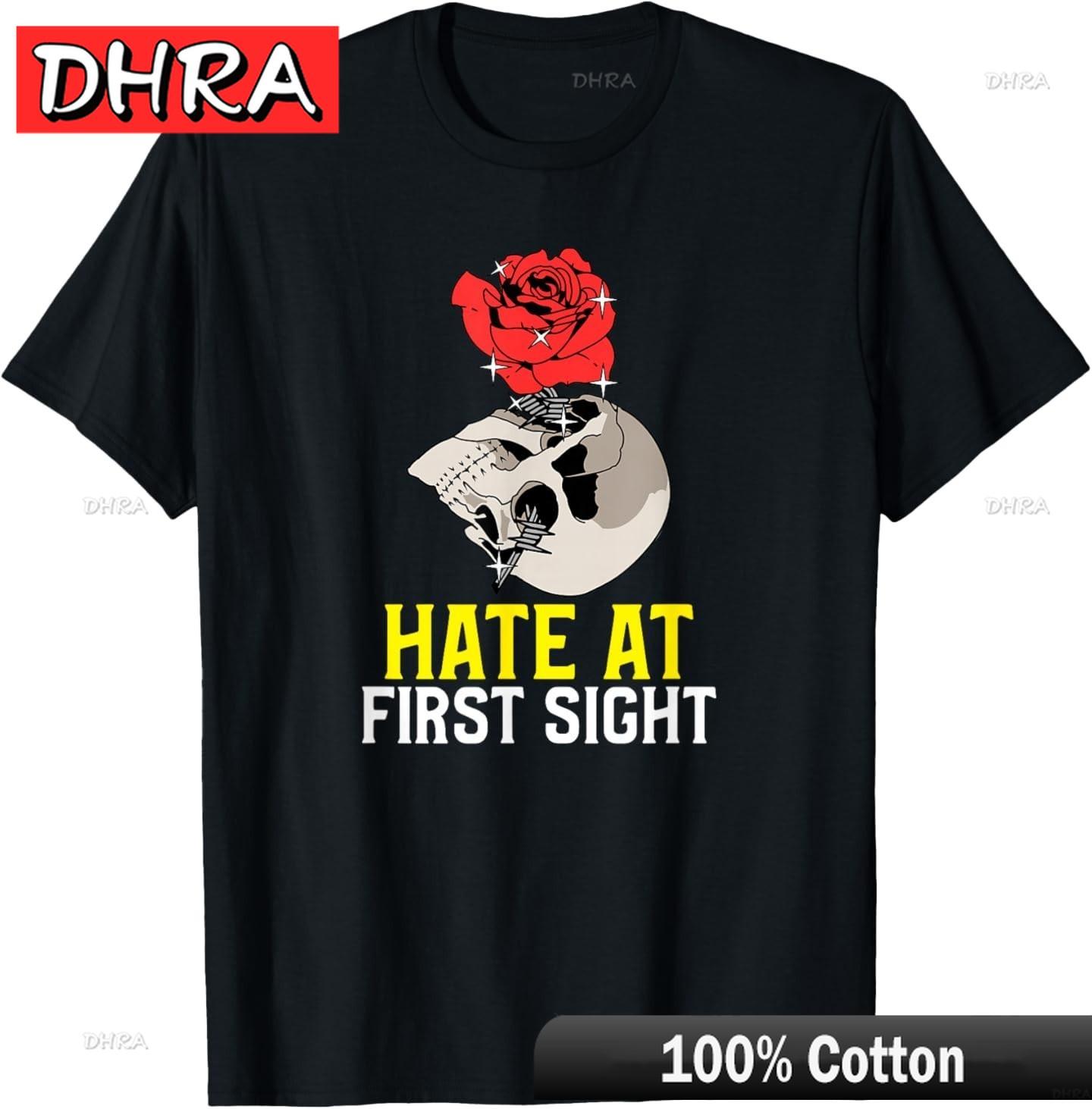 Hate At First Sight Graphic TShirt Classic Graphic Tees Vintage Retro Unique Tees TShirts for Women TShirt UK Camisetas Mujer 4XL
Hate At First Sight Graphic TShirt Classic Graphic Tees Vintage Retro Unique Tees TShirts for Women TShirt UK Camisetas Mujer 4XL