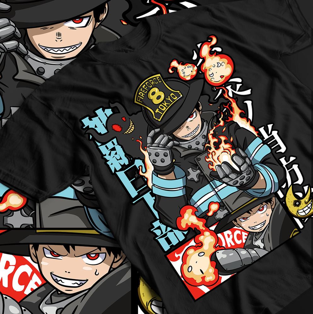 Fire Force Benimaru Shinmon Shinra Kusakabe Enen no Shouboutai Unisex T-Shirt. 3XL
Fire Force Benimaru Shinmon Shinra Kusakabe Enen no Shouboutai Unisex T-Shirt. 3XL