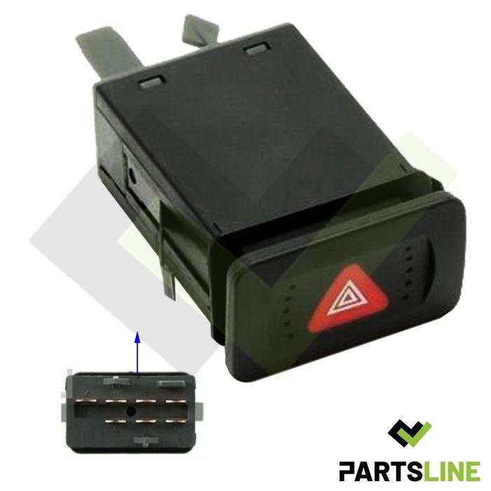 Interrupteur Bouton de Warning Feux de Détresse compatible avec GOLF IV de 1997 à 2006 - 1J0953235C 1J0953235E
Interrupteur Bouton de Warning Feux de Détresse compatible avec GOLF IV de 1997 à 2006 - 1J0953235C 1J0953235E