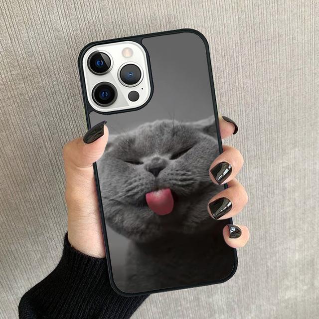 British Shorthair Cat Phone Case For iPhone 17 Air 16 pro max 15 14 plus 12 13 Soft Bumper Shell Cover coque iPhone 15plus
British Shorthair Cat Phone Case For iPhone 17 Air 16 pro max 15 14 plus 12 13 Soft Bumper Shell Cover coque iPhone 15plus