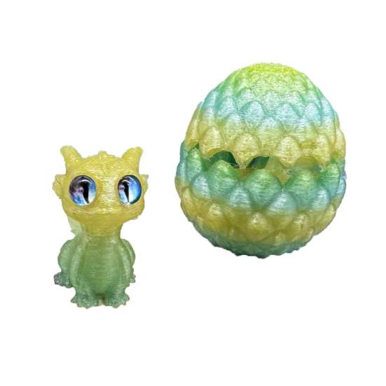 3D-печатное украшение в виде яйца дракона, яркий цвет, маленький размер, игрушка для снятия стресса, очаровательная мультяшная статуэтка дракона
3D-печатное украшение в виде яйца дракона, яркий цвет, маленький размер, игрушка для снятия стресса, очаровательная мультяшная статуэтка дракона