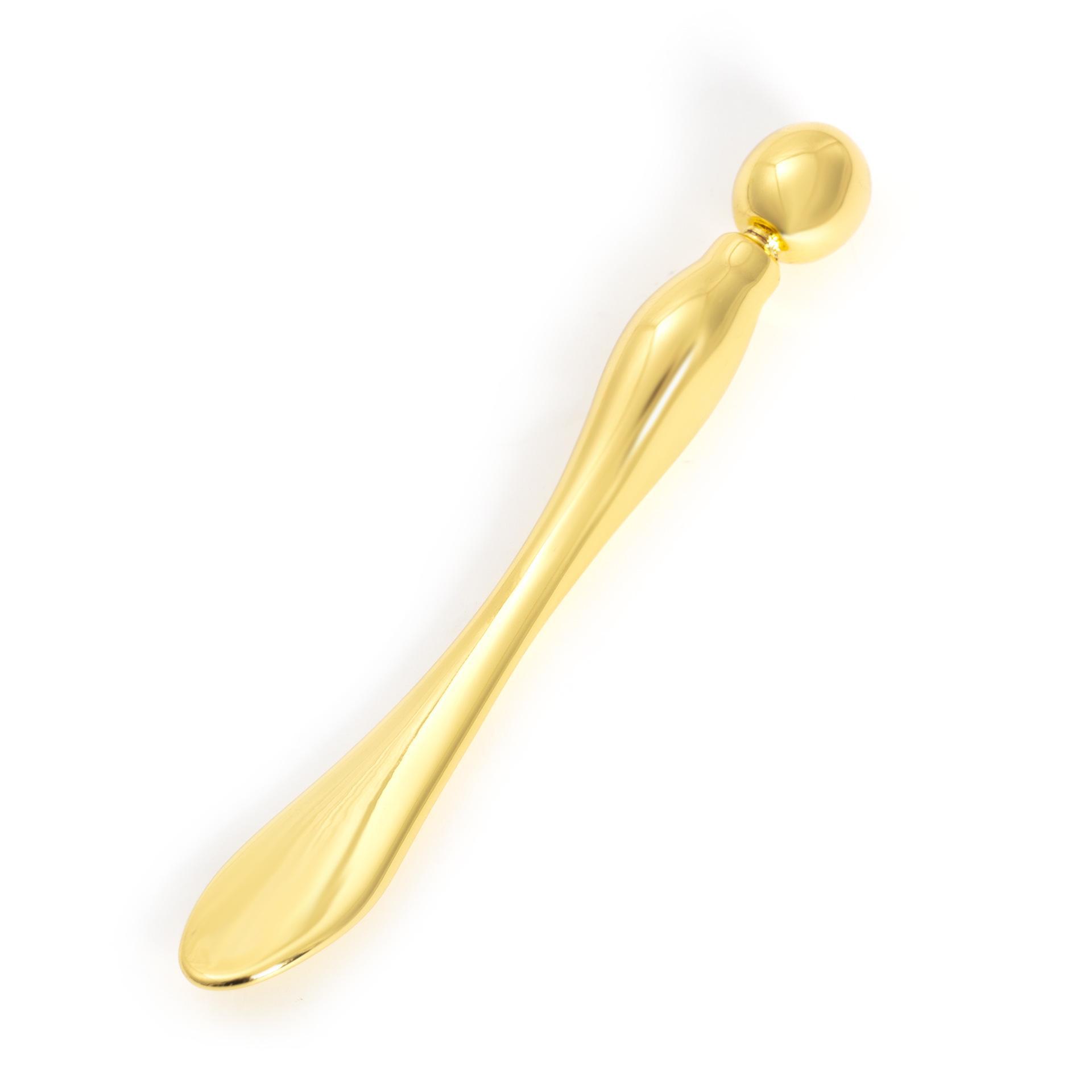 Массажная палочка для крема для кожи вокруг глаз из цинкового сплава - металлическая подъемная ложка 7,7 см золотой
Массажная палочка для крема для кожи вокруг глаз из цинкового сплава - металлическая подъемная ложка 7,7 см золотой