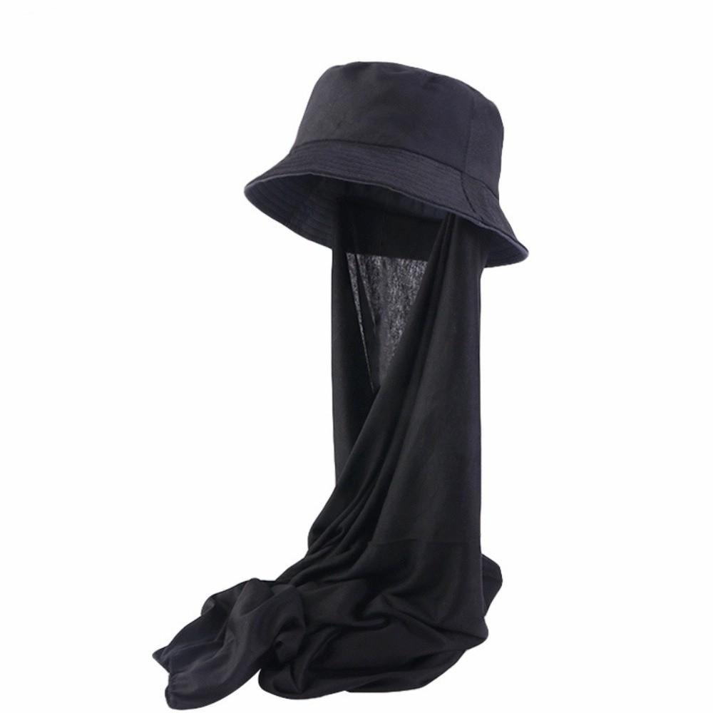 Sun Protection Sunscreen Shawl Breathable Fisherman Hat Comfortable Sun Turban Caps Women чорний
Sun Protection Sunscreen Shawl Breathable Fisherman Hat Comfortable Sun Turban Caps Women чорний