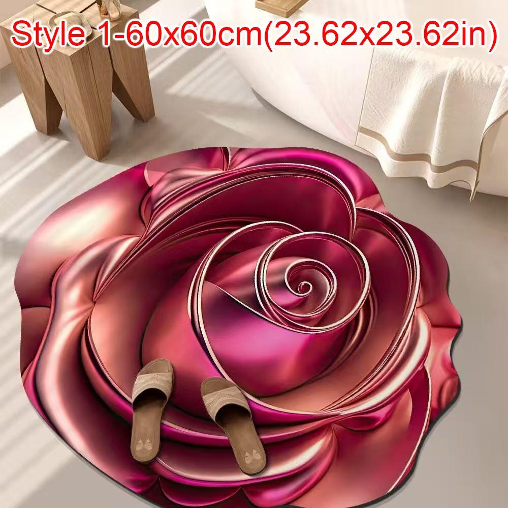 М який квітковий килим спеціальної форми дверна прокладка ванна кімната килимок для вітальні чайний столик приліжковий Style 3-60X60cm
М який квітковий килим спеціальної форми дверна прокладка ванна кімната килимок для вітальні чайний столик приліжковий Style 3-60X60cm