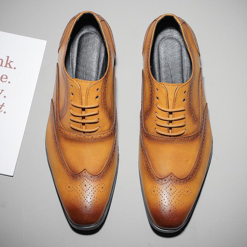 Мужские кожаные броги оксфорды больших размеров - Формальные, Повседневные, Свадебные, Заостренный носок 43 чёрный
Мужские кожаные броги оксфорды больших размеров - Формальные, Повседневные, Свадебные, Заостренный носок 43 чёрный