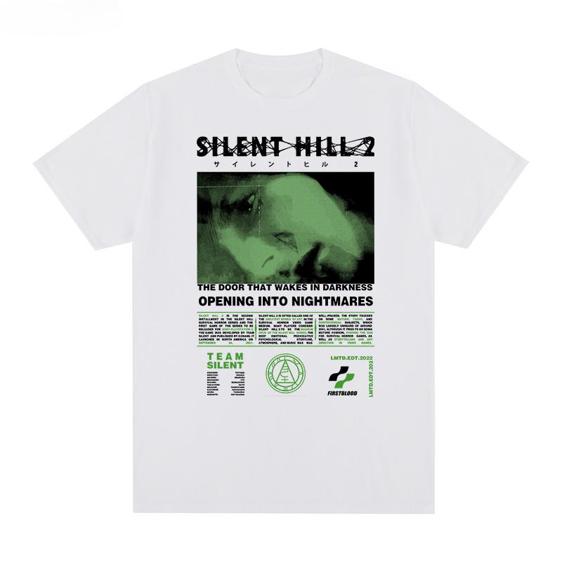 Чоловічі футболки Silent Hill 2 Бавовняний одяг Повсякденна футболка з коротким рукавом та круглим вирізом Футболки для дорослих жіночий одяг M
Чоловічі футболки Silent Hill 2 Бавовняний одяг Повсякденна футболка з коротким рукавом та круглим вирізом Футболки для дорослих жіночий одяг M