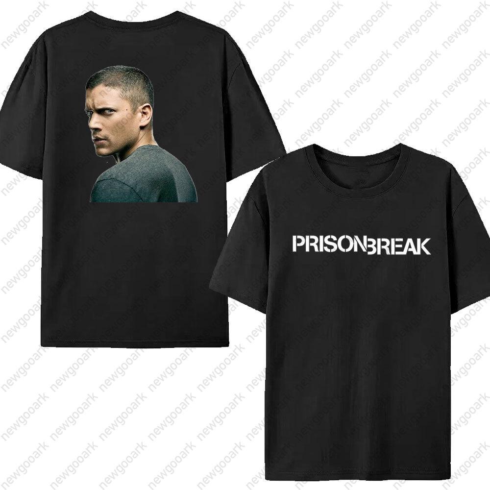 Funny Tv Series WANTED Tshirt Unisex Prison Break Streetwear Vintage Harajuku Top Cotton Short Sleeve Michael Scofield Tees 4XL
Funny Tv Series WANTED Tshirt Unisex Prison Break Streetwear Vintage Harajuku Top Cotton Short Sleeve Michael Scofield Tees 4XL