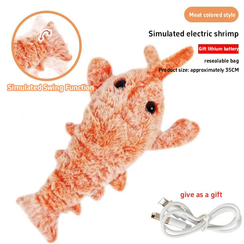 Latest Plush Electric Lobster Cat Toys Movable Artificial Lobster Teasing Cat Dogs Plaything Usb Rechargeable Cat Interaction Pet Supplies
Latest Plush Electric Lobster Cat Toys Movable Artificial Lobster Teasing Cat Dogs Plaything Usb Rechargeable Cat Interaction Pet Supplies