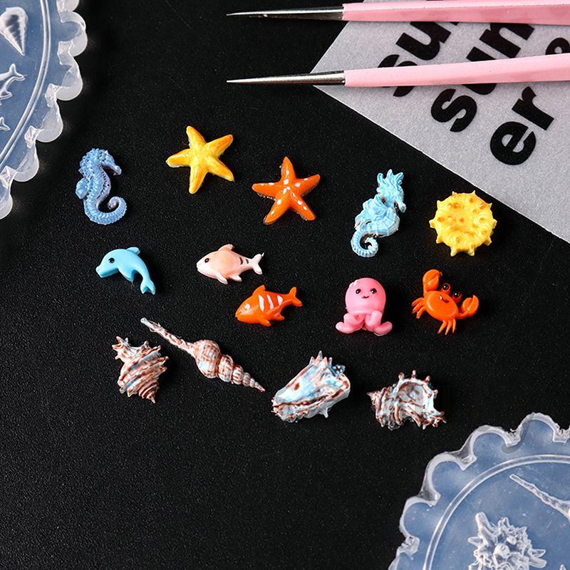 1 Piece Cute Sea Conch Jellyfish Nail Art Moulds Ocean Theme 3D Silicone Nail Carving Mold Marine Creature Crafting Diy Tool A4
1 Piece Cute Sea Conch Jellyfish Nail Art Moulds Ocean Theme 3D Silicone Nail Carving Mold Marine Creature Crafting Diy Tool A4