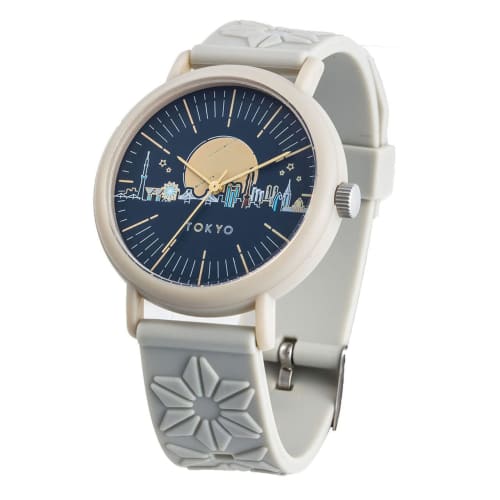 KAORU Watch for Men and Women, Japanese-Style Yuzu Scent, Tokyo (Night), White Band, Made in Japan, KAORU002TY
KAORU Watch for Men and Women, Japanese-Style Yuzu Scent, Tokyo (Night), White Band, Made in Japan, KAORU002TY