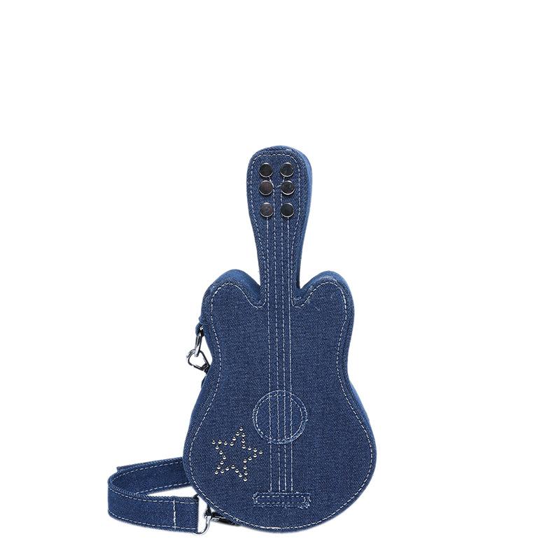 Cute guitar bag women s crossbody bag fashion denim shoulder bag creative phone bag for women
Cute guitar bag women s crossbody bag fashion denim shoulder bag creative phone bag for women