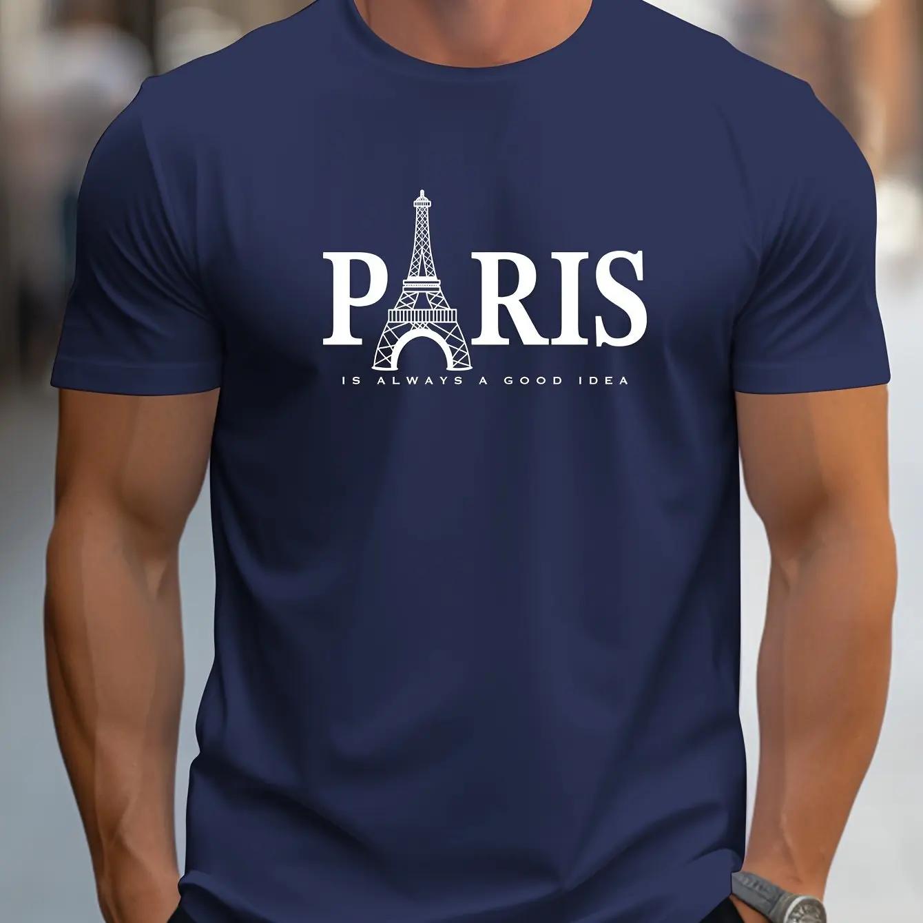 Мужская летняя футболка свободного размера из 100% чистого хлопка с принтом в виде букв PARIS, повседневная, удобная, с круглым вырезом и короткими рукавами M
Мужская летняя футболка свободного размера из 100% чистого хлопка с принтом в виде букв PARIS, повседневная, удобная, с круглым вырезом и короткими рукавами M