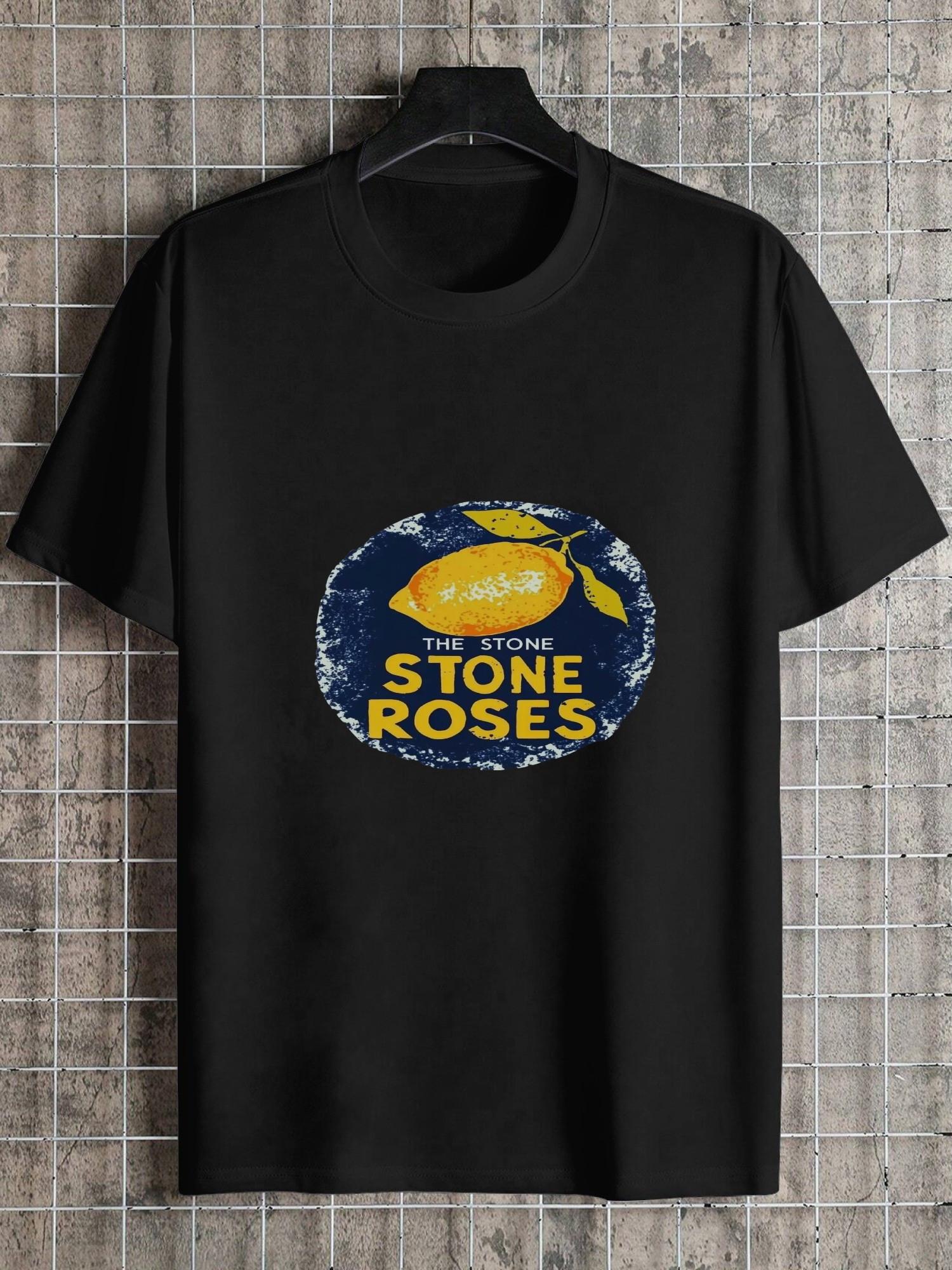 1 шт. Винтажная футболка с графическим логотипом группы Stone Roses - Тяжелый хлопок 180 г, Круглый вырез, Короткий рукав, с ретро-дизайном лимона и текста XXXXL
1 шт. Винтажная футболка с графическим логотипом группы Stone Roses - Тяжелый хлопок 180 г, Круглый вырез, Короткий рукав, с ретро-дизайном лимона и текста XXXXL
