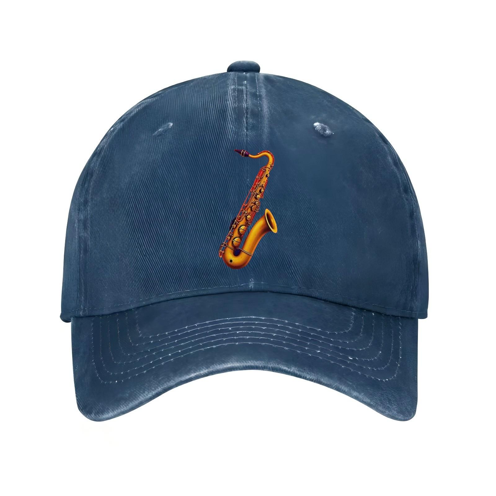 Saxophone Music Print Baseball Cap Unisex Adult Adjustable Cotton Casual Sporty Headwear One Size
Saxophone Music Print Baseball Cap Unisex Adult Adjustable Cotton Casual Sporty Headwear One Size