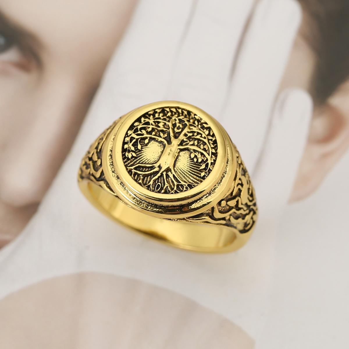 Vintage Geometric Hollow Tree Of Life Ring Unique Niche Design Personality Finger Band Fashion Jewelry Accessory No. 7 золотой
Vintage Geometric Hollow Tree Of Life Ring Unique Niche Design Personality Finger Band Fashion Jewelry Accessory No. 7 золотой