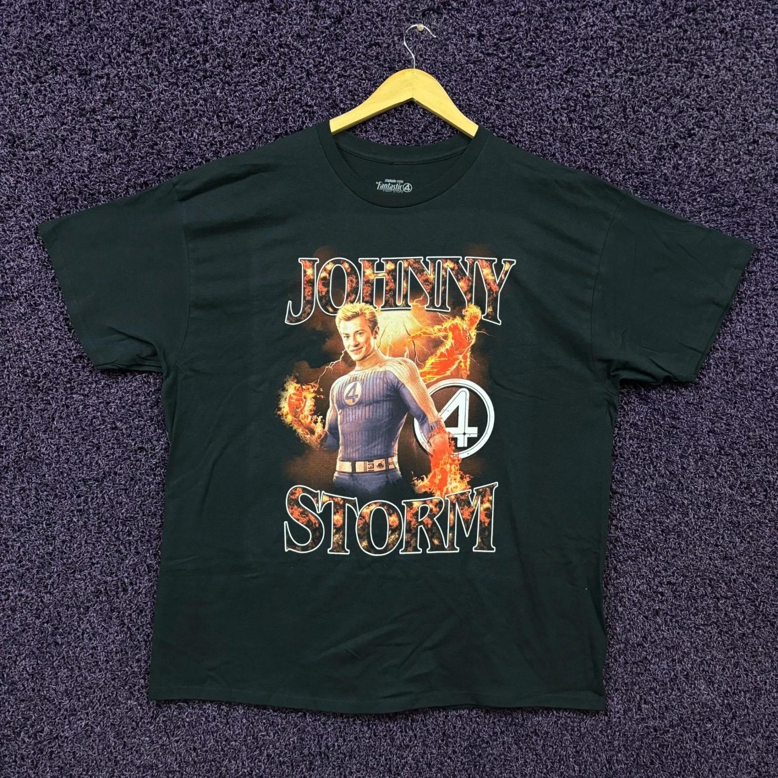 Fantastic 4 Johnny Storm T-Shirt Size 2XL 4XL
Fantastic 4 Johnny Storm T-Shirt Size 2XL 4XL