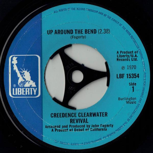 7inch Record CREEDENCE CLEARWATER REVIVAL Up Around The Bend LBF15354 Liberty 1970 UK Rock Used
7inch Record CREEDENCE CLEARWATER REVIVAL Up Around The Bend LBF15354 Liberty 1970 UK Rock Used
