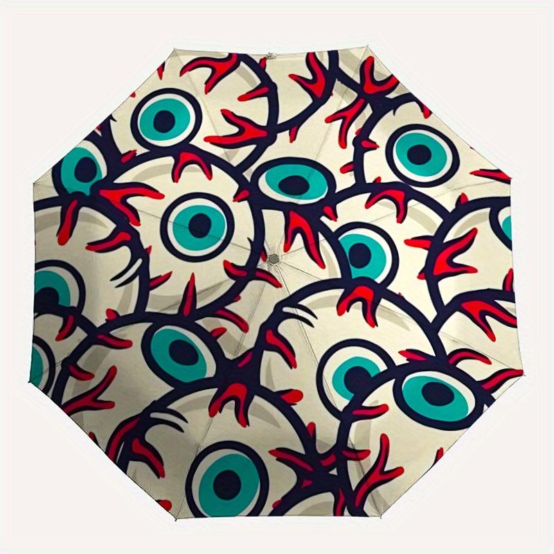 1pc Eye Pattern Automatic Open/Close Umbrella, Umbrella with cartoon Design, Portable Compact Umbrella for Men & Women, Good Holiday Gift yy
1pc Eye Pattern Automatic Open/Close Umbrella, Umbrella with cartoon Design, Portable Compact Umbrella for Men & Women, Good Holiday Gift yy