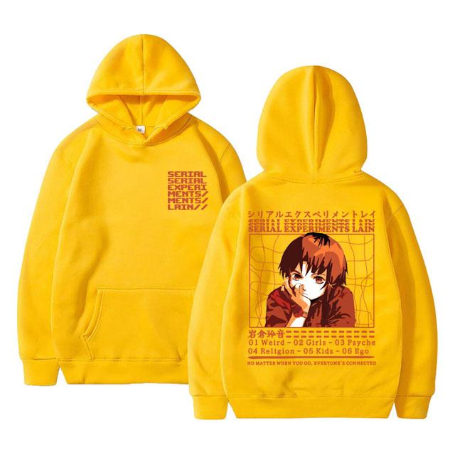 Горячее Аниме Сериал Эксперименты Лэйн Ивакура Вайфу Девушка Научная Фантастика Графическое Худи Унисекс Мода Свободный Свитшот Унисекс Стритвир 4XL
Горячее Аниме Сериал Эксперименты Лэйн Ивакура Вайфу Девушка Научная Фантастика Графическое Худи Унисекс Мода Свободный Свитшот Унисекс Стритвир 4XL