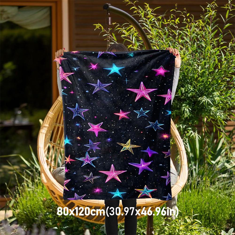 1pc Stars Galaxy Outdoor Flannel Blanket Soft Warm All-Season Throw for Sofa Bed Car Camping Office, Cozy Gift Idea1129S 80x120cm(31x47inch)
1pc Stars Galaxy Outdoor Flannel Blanket Soft Warm All-Season Throw for Sofa Bed Car Camping Office, Cozy Gift Idea1129S 80x120cm(31x47inch)