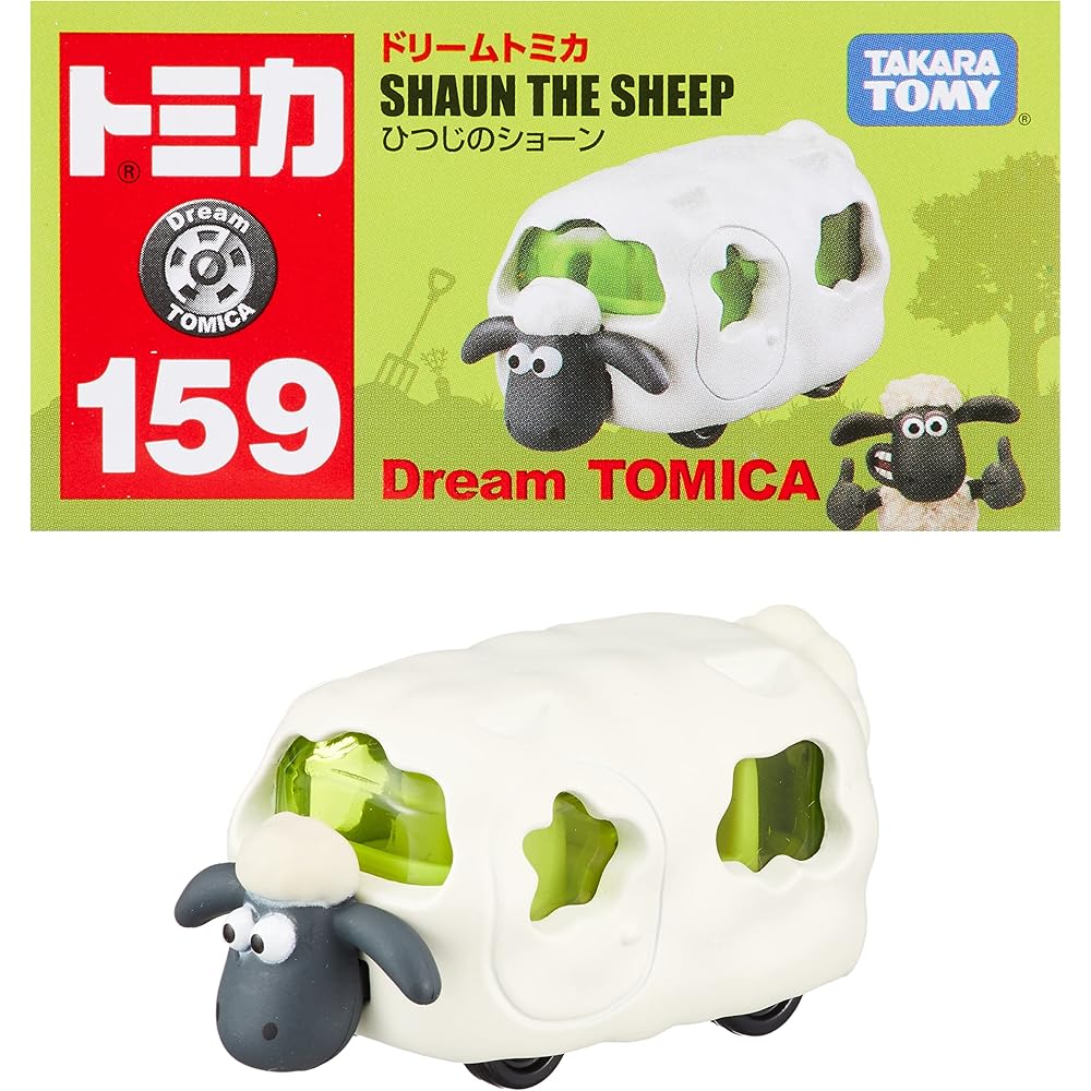 Takara Tomy Tomica Dream Tomica No.159 Shaun the Sheep Mini Car Toy for Ages 3 and Up Boxed ST Mark Certified
Takara Tomy Tomica Dream Tomica No.159 Shaun the Sheep Mini Car Toy for Ages 3 and Up Boxed ST Mark Certified