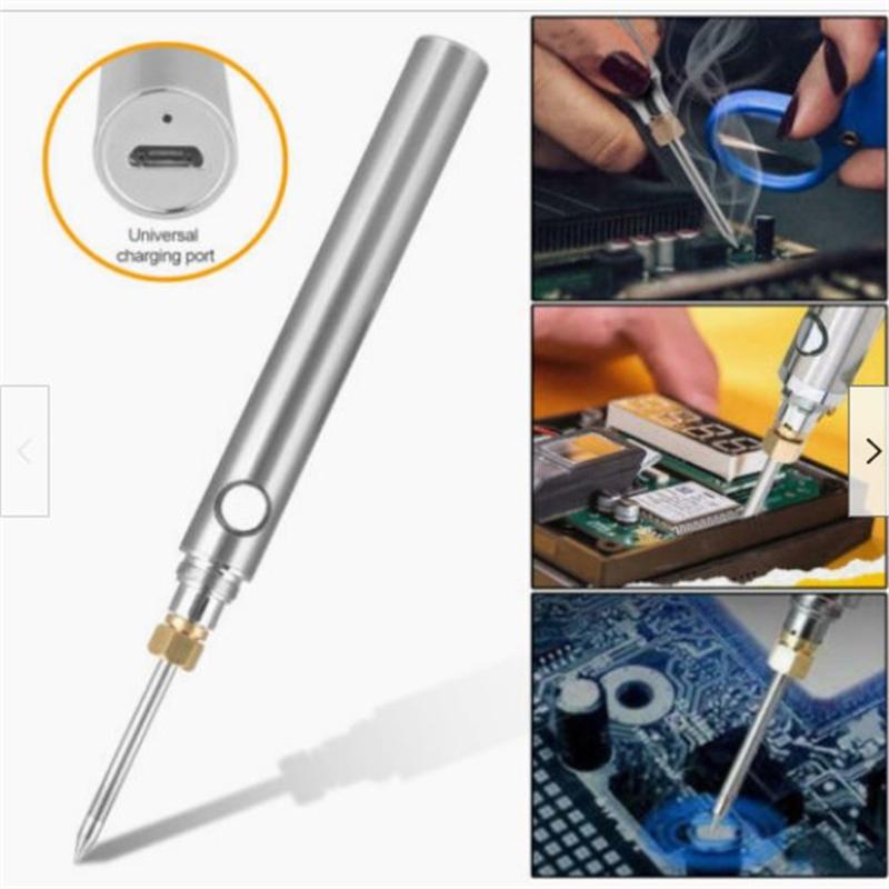 Комплект электрического паяльника DC5V 8W USB перезаряжаемый сварочный инструмент с USB-кабелем подставка для паяльника
Комплект электрического паяльника DC5V 8W USB перезаряжаемый сварочный инструмент с USB-кабелем подставка для паяльника
