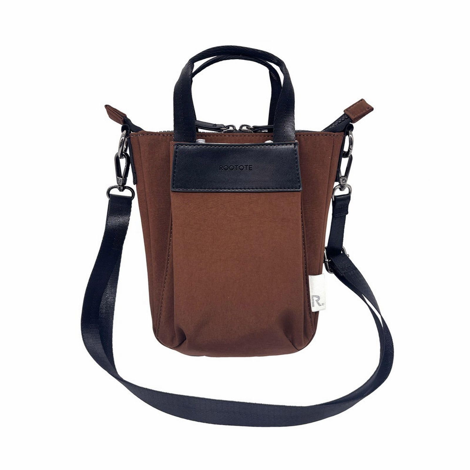 Rootote Tote Bag, Solid Color, Mini Shoulder Bag, Unisex, LT Baby Blue, Front Opening - A 3668 (03 Cocoa Brown)
Rootote Tote Bag, Solid Color, Mini Shoulder Bag, Unisex, LT Baby Blue, Front Opening - A 3668 (03 Cocoa Brown)