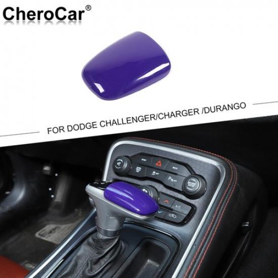 Purple Gear Shift Knob Trim Cover for 2015+ Dodge Challenger & Charger&Durango
Purple Gear Shift Knob Trim Cover for 2015+ Dodge Challenger & Charger&Durango