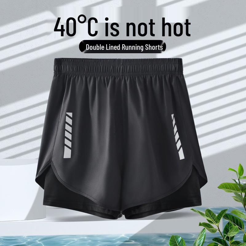 Men s Quick-Dry Ice Silk Basketball Shorts: Fake Two-Piece, Knee-Length, Ideal for Summer Sports and Running M серый
Men s Quick-Dry Ice Silk Basketball Shorts: Fake Two-Piece, Knee-Length, Ideal for Summer Sports and Running M серый