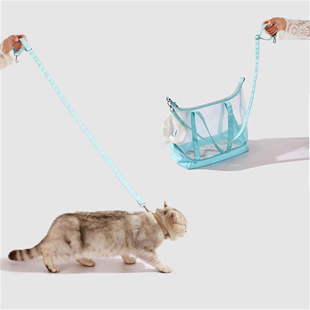 FHH-001 Portable Summer Breathable Mesh Cat Bag Nylon+Oxford Cloth Pet Carrier Bag Mint Green
FHH-001 Portable Summer Breathable Mesh Cat Bag Nylon+Oxford Cloth Pet Carrier Bag Mint Green