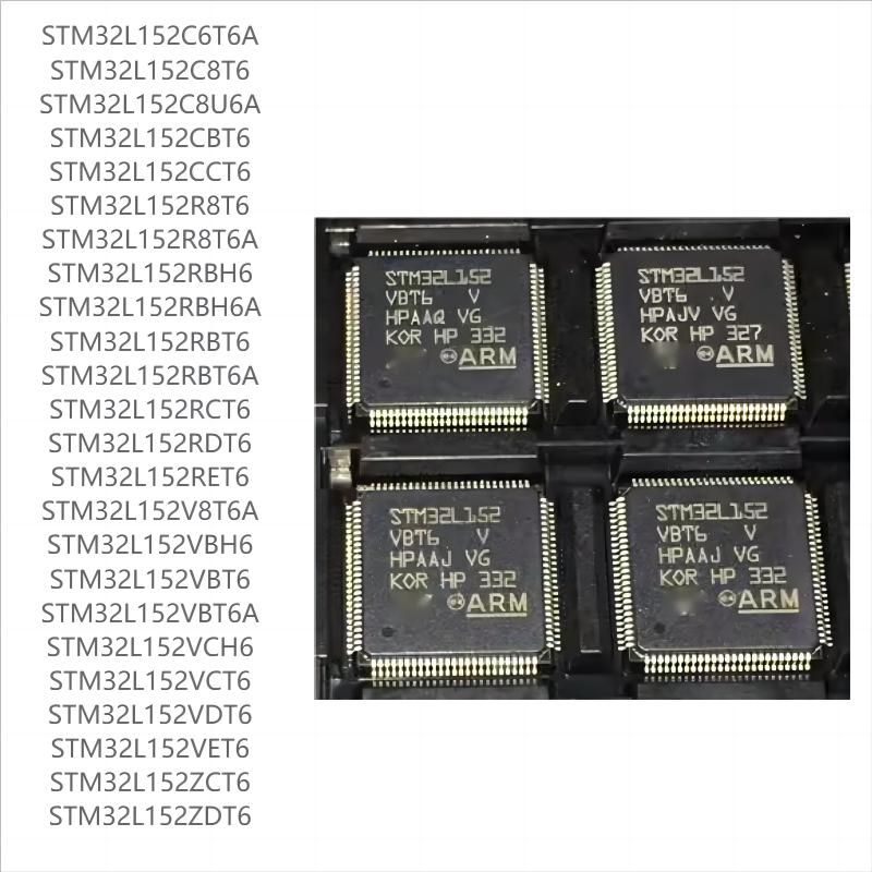100PCS brand new STM32L152seriesC6T6A C8T6 C8U6A CBT6 CCT6 R8T6A RBH6A RBT6A RCT6 RDT6 RET6 V8T6A VBH6 VBT6A VCH6 VCT6 VDT6 VET6 ZCT6 ZDT6 STM32L152C6T6A(10pcs)
100PCS brand new STM32L152seriesC6T6A C8T6 C8U6A CBT6 CCT6 R8T6A RBH6A RBT6A RCT6 RDT6 RET6 V8T6A VBH6 VBT6A VCH6 VCT6 VDT6 VET6 ZCT6 ZDT6 STM32L152C6T6A(10pcs)