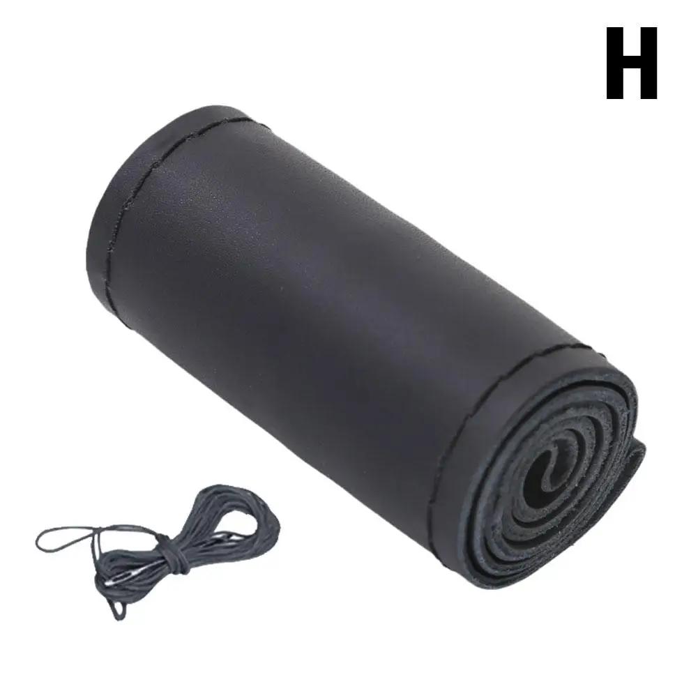 Автозапчасти, аксессуары для интерьера, сшитый вручную кожаный чехол на руль, дышащий кожаный чехол, универсальный противоскользящий S9X2
Автозапчасти, аксессуары для интерьера, сшитый вручную кожаный чехол на руль, дышащий кожаный чехол, универсальный противоскользящий S9X2