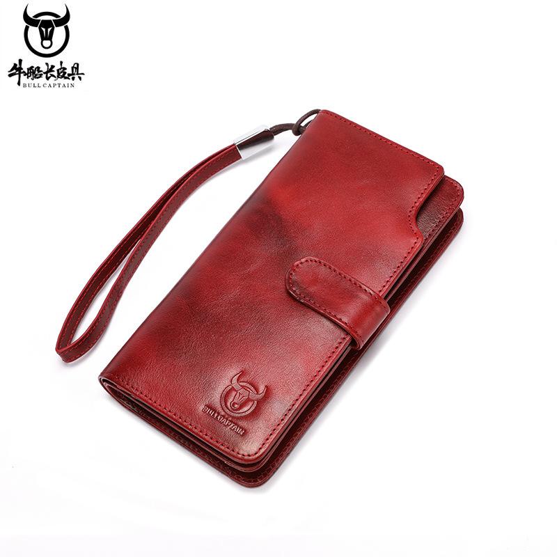 Кошелек мужской кожаный длинный с пряжкой молодежный ретро повседневный из коровьей кожи многофункциональный кошелек для водительских прав и монет противокражный, защита от считывания красный
Кошелек мужской кожаный длинный с пряжкой молодежный ретро повседневный из коровьей кожи многофункциональный кошелек для водительских прав и монет противокражный, защита от считывания красный