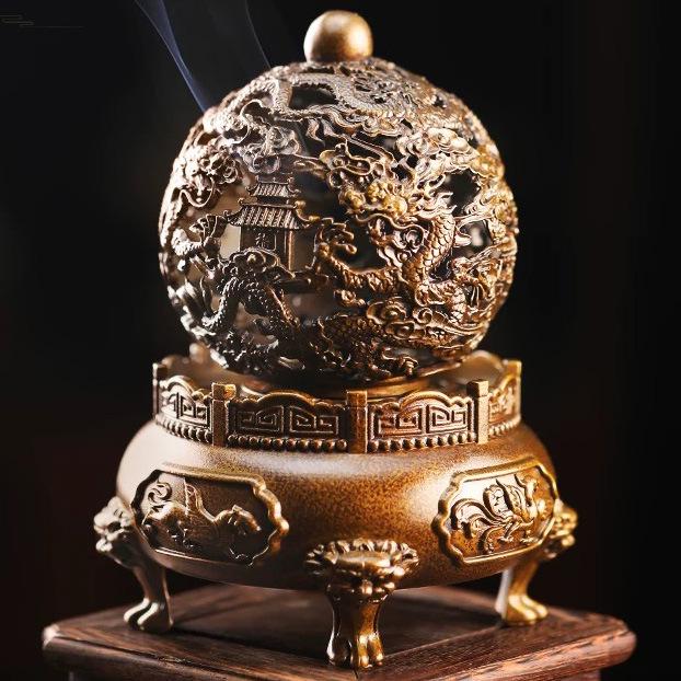 Антикварная латунная трехногая сандаловая курильница для благовоний и диффузор для гостиной Small, 16cm height, 1020g weight
Антикварная латунная трехногая сандаловая курильница для благовоний и диффузор для гостиной Small, 16cm height, 1020g weight