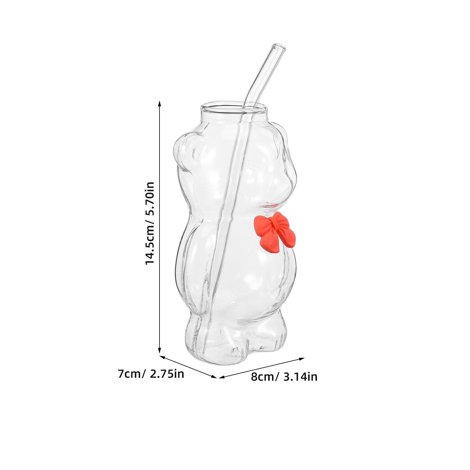 330Ml Bear Glass Cup Honey Bear Straw Cup for Iced Coffee Juice Aesthetic Cold Drink Mug Cute Birthday Gift Women Girls помаранчевий
330Ml Bear Glass Cup Honey Bear Straw Cup for Iced Coffee Juice Aesthetic Cold Drink Mug Cute Birthday Gift Women Girls помаранчевий