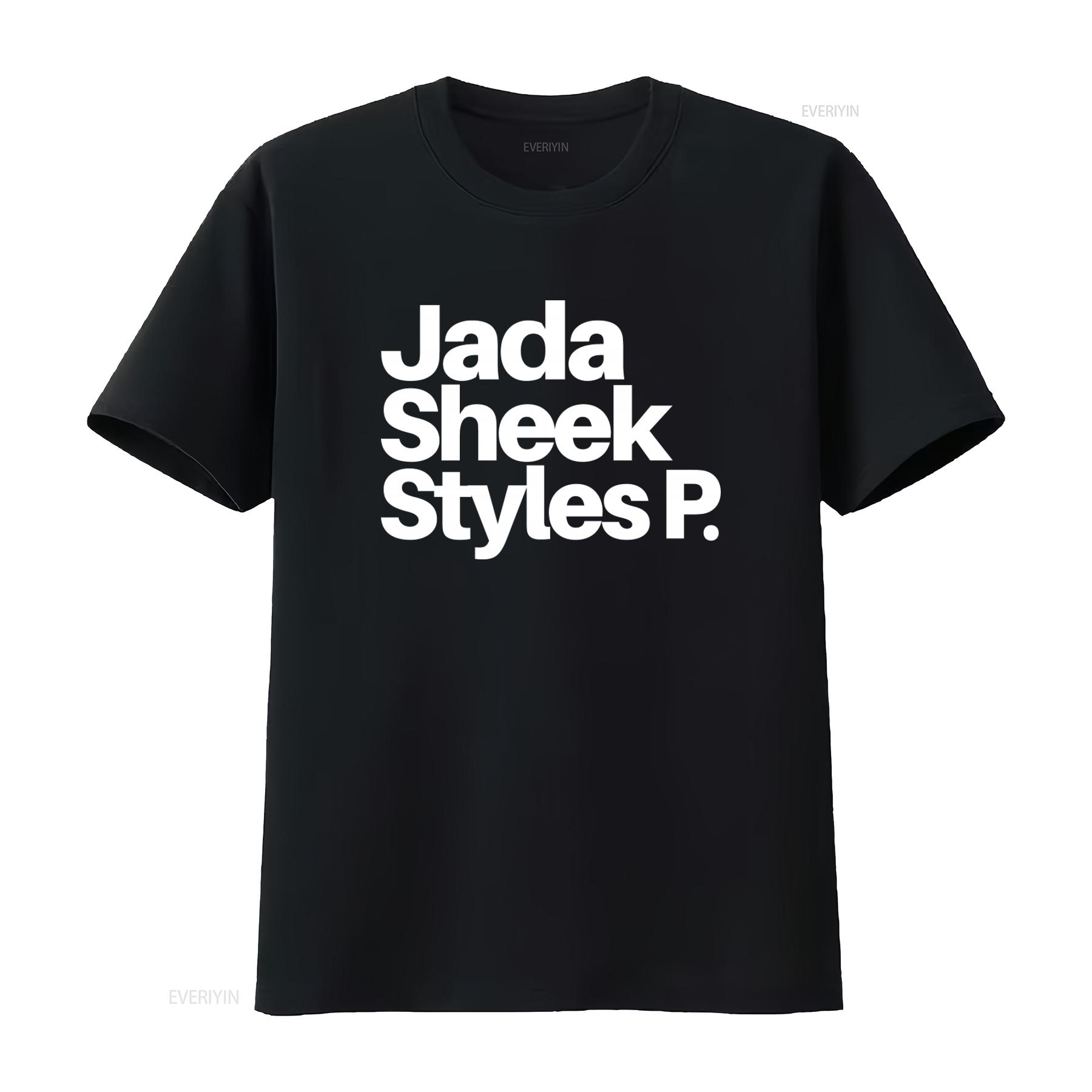 Jada Sheek Styles P 90s Hip Hop Rap Verzuz Vs Dipset T Shirt vintage Washed fashion Casual homme graphic streetwear 4XL
Jada Sheek Styles P 90s Hip Hop Rap Verzuz Vs Dipset T Shirt vintage Washed fashion Casual homme graphic streetwear 4XL