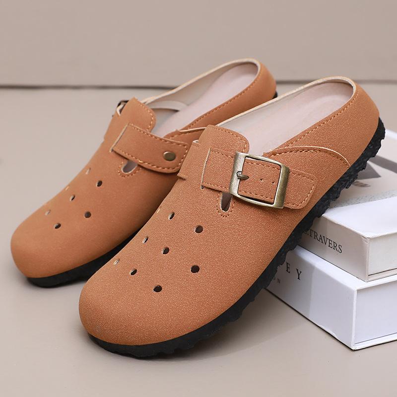 Women s summer new bag head half slippers women s outer wear lazy one pedal casual shoes fashion single shoes 41
Women s summer new bag head half slippers women s outer wear lazy one pedal casual shoes fashion single shoes 41