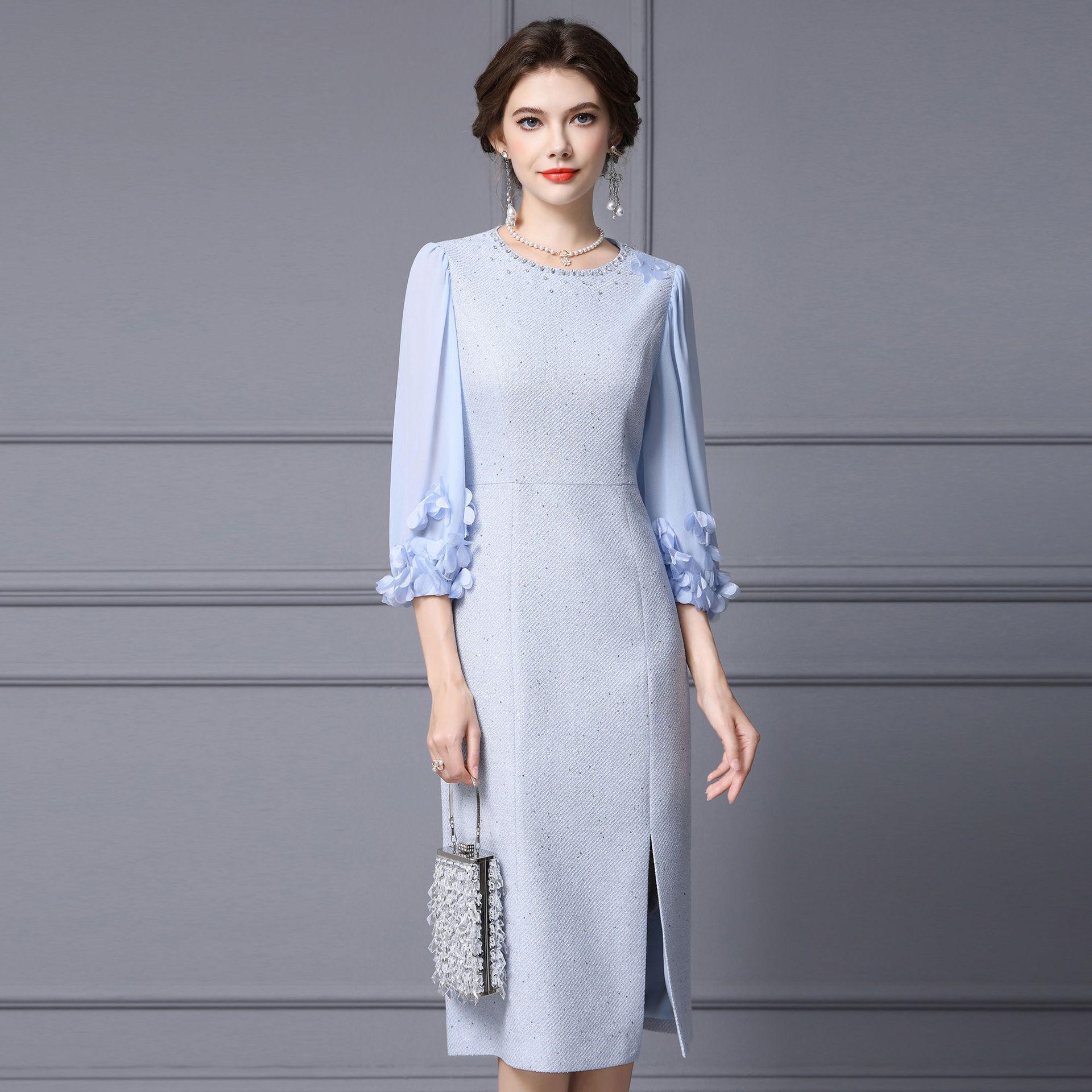 Zhili French Floral Spring Dress 2026 - Women’s Elegant Slim Fit Knee-Length Skirt M
Zhili French Floral Spring Dress 2026 - Women’s Elegant Slim Fit Knee-Length Skirt M