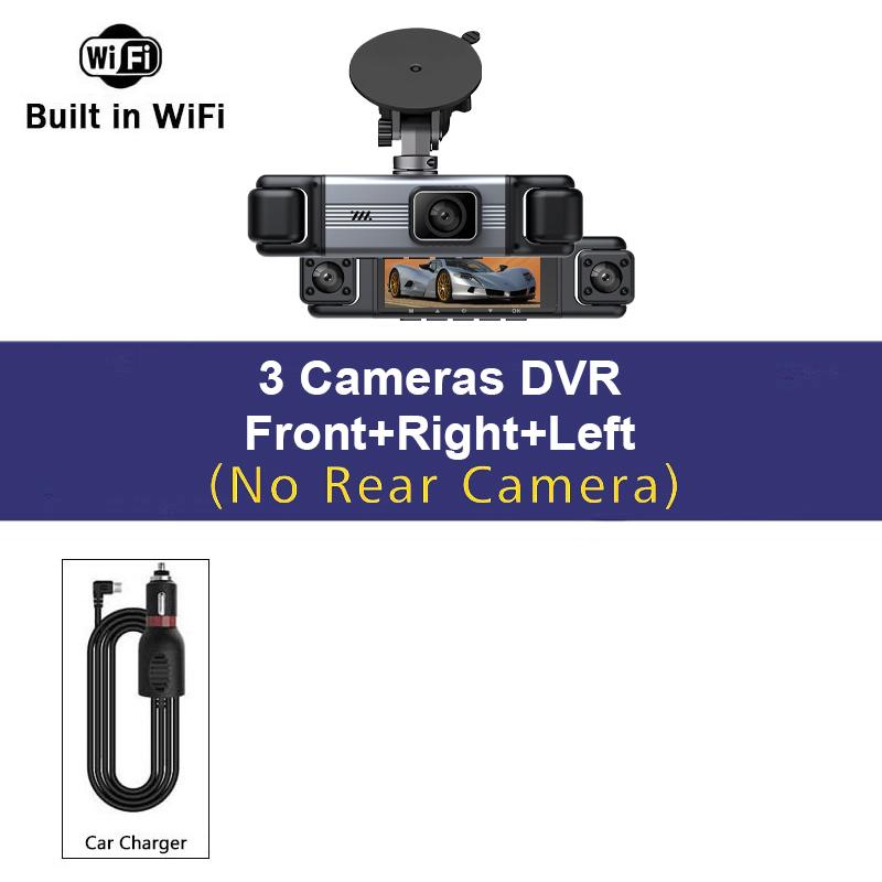 4 Cameras Wifi Car DVR UHD 1080P 4-Lens Inside Vehicle Dash Cam 360° 4 Channel All Sides Car Camera Video Driving Registrator TG63-3CH DVR
4 Cameras Wifi Car DVR UHD 1080P 4-Lens Inside Vehicle Dash Cam 360° 4 Channel All Sides Car Camera Video Driving Registrator TG63-3CH DVR