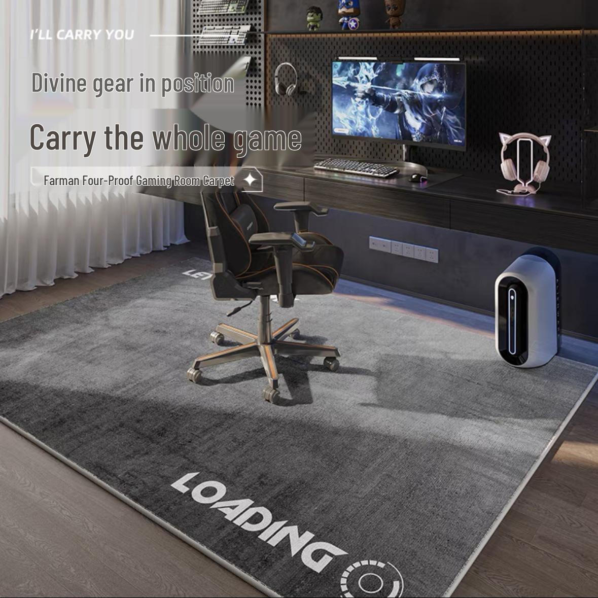 Waterproof Soundproof E-sports Rug for Boys Bedroom - Easy to Clean, Thick and Durable 80x120 cm
Waterproof Soundproof E-sports Rug for Boys Bedroom - Easy to Clean, Thick and Durable 80x120 cm