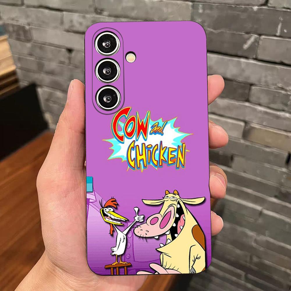 Cow And Chicken Cartoon Phone Case For Samsung S25 Edge S24 S23 S22 S21 S20 Ultra Plus Fe Galaxy A54 A53 A34 A25 A16 Silicon Cov Samsung S21 Ultra
Cow And Chicken Cartoon Phone Case For Samsung S25 Edge S24 S23 S22 S21 S20 Ultra Plus Fe Galaxy A54 A53 A34 A25 A16 Silicon Cov Samsung S21 Ultra