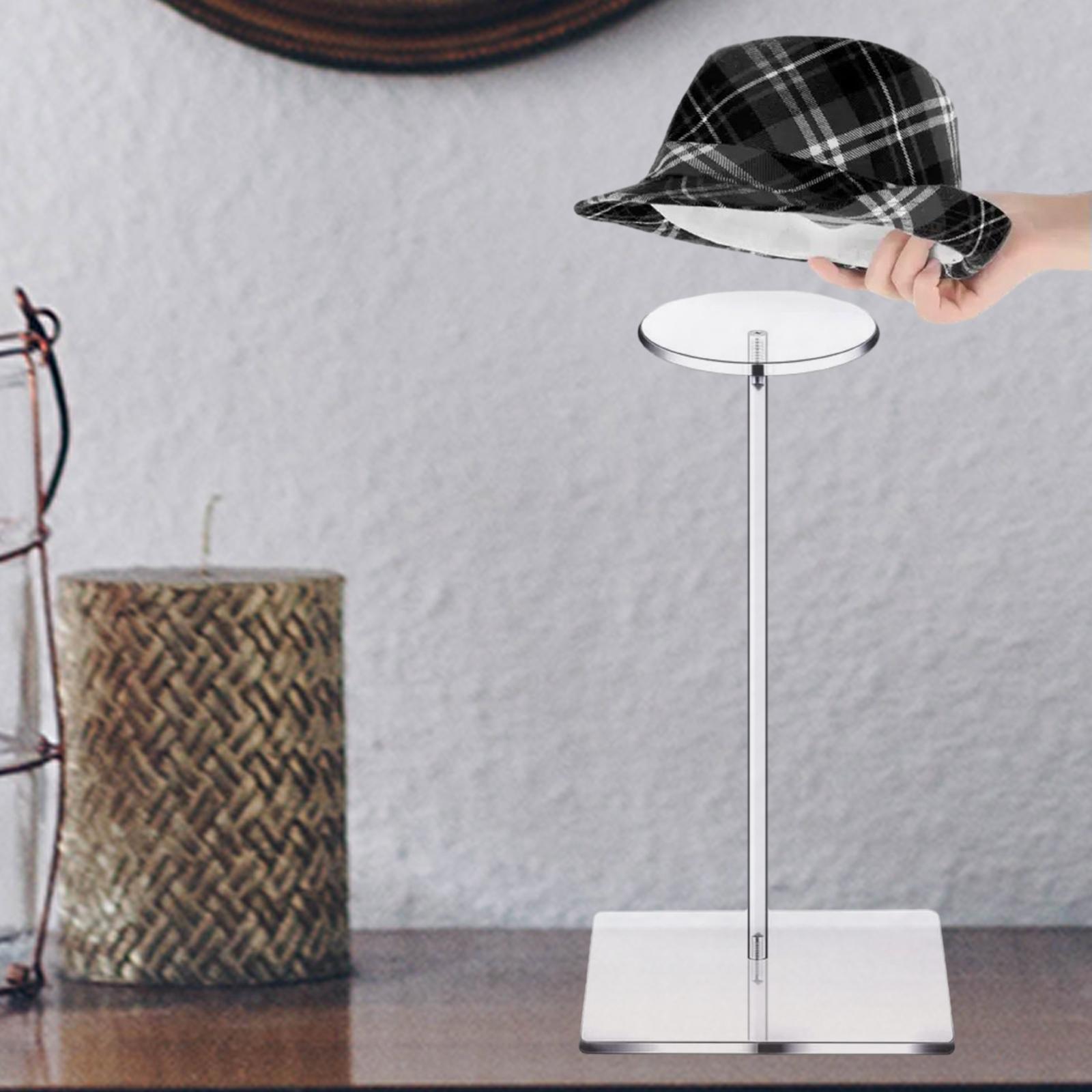 Acrylic Hat Stand Hat Display Rack Storage Hat Holder Wig Stand Transparent Pedestal Stand for Cowboy Hat Wig Toupee Hat Retail Round Base 30cm
Acrylic Hat Stand Hat Display Rack Storage Hat Holder Wig Stand Transparent Pedestal Stand for Cowboy Hat Wig Toupee Hat Retail Round Base 30cm