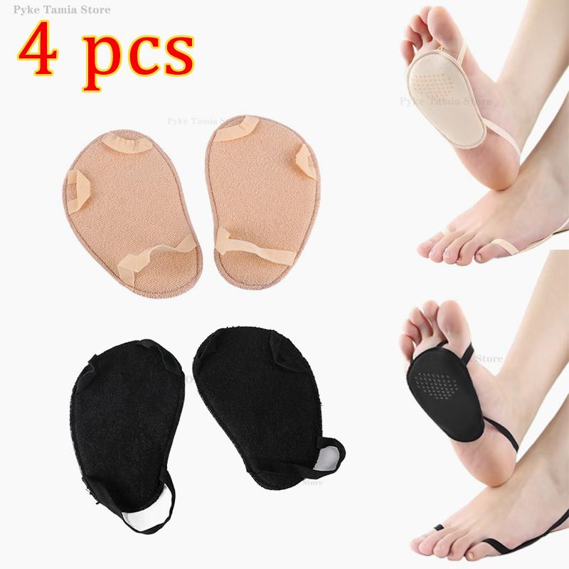 4pcs Women Forefoot Pad Pain Relief Non-Slip High Heel Sandals Half Size Insoles Foot Care Shoe Sole Cushion Soft Sponge Inserts
4pcs Women Forefoot Pad Pain Relief Non-Slip High Heel Sandals Half Size Insoles Foot Care Shoe Sole Cushion Soft Sponge Inserts